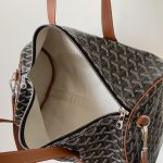 Goyard Dupe Barrel 40 Bag Brown