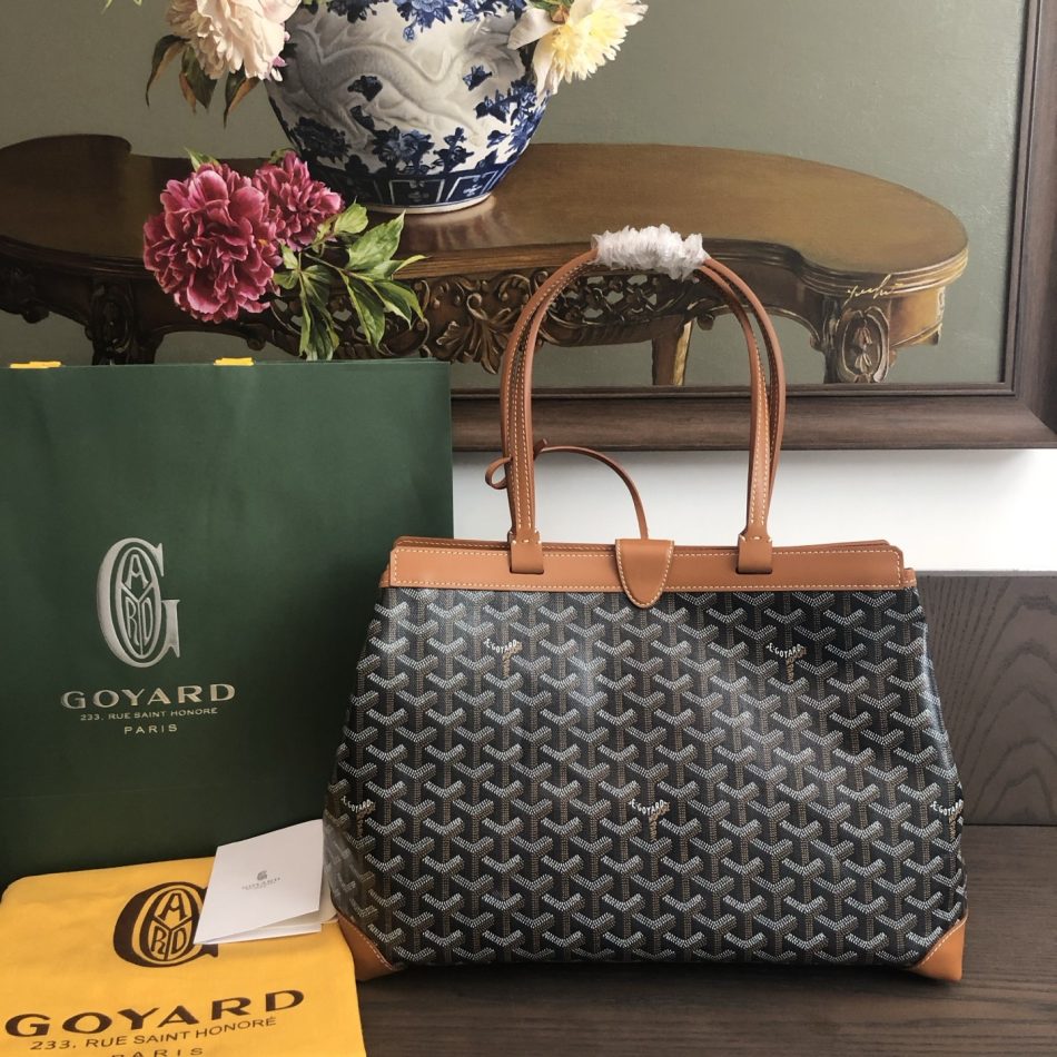 Goyard Bellechasse Biaude PM Bag Brown