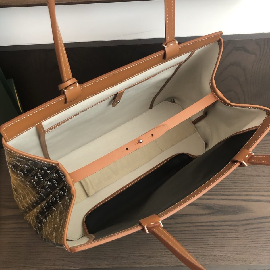 Goyard Bellechasse Biaude PM Bag Brown