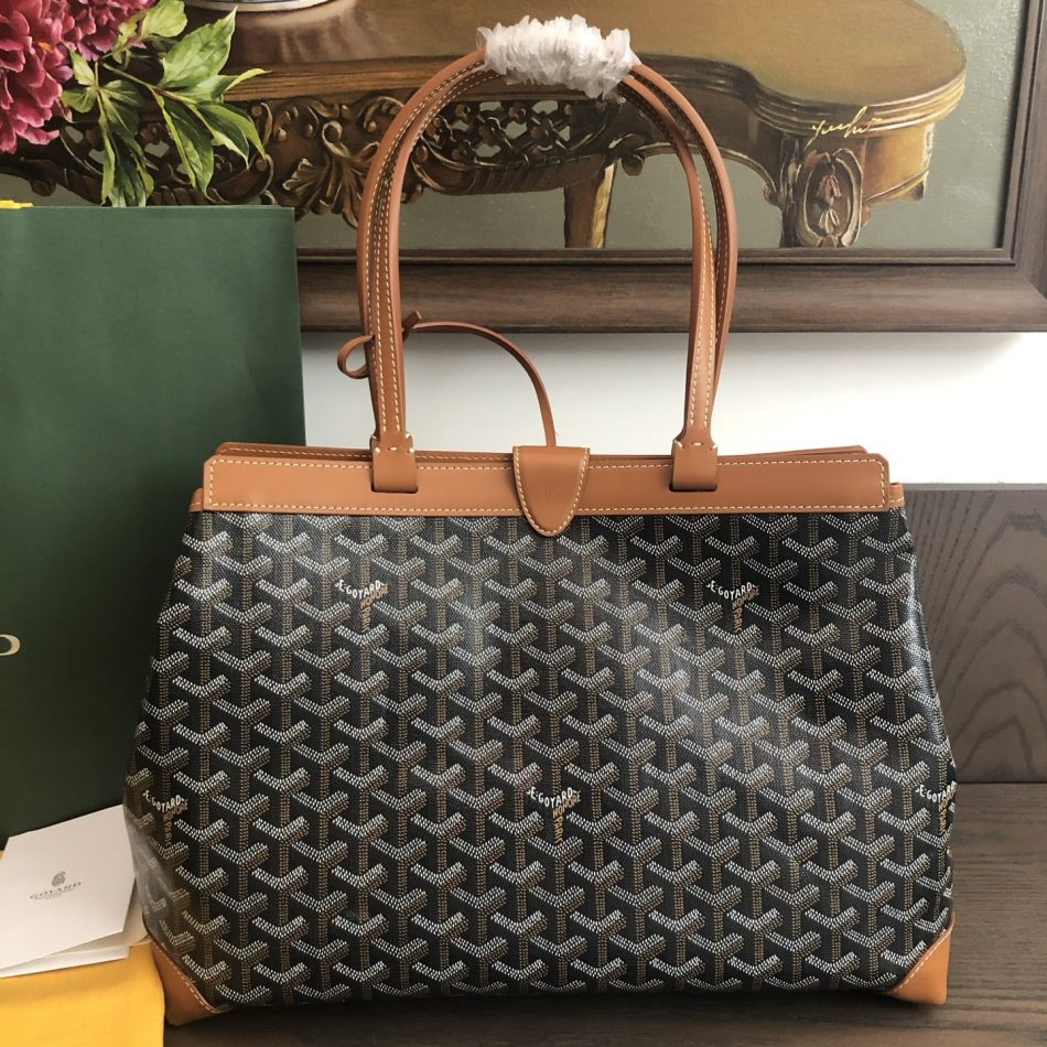 Goyard Bellechasse Biaude PM Bag Brown