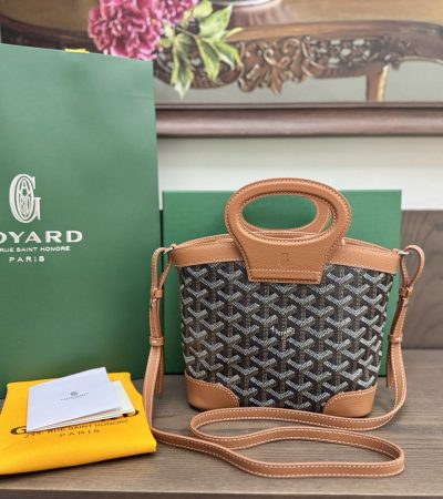 Goyard Replica Beluga Mini Bag Brown