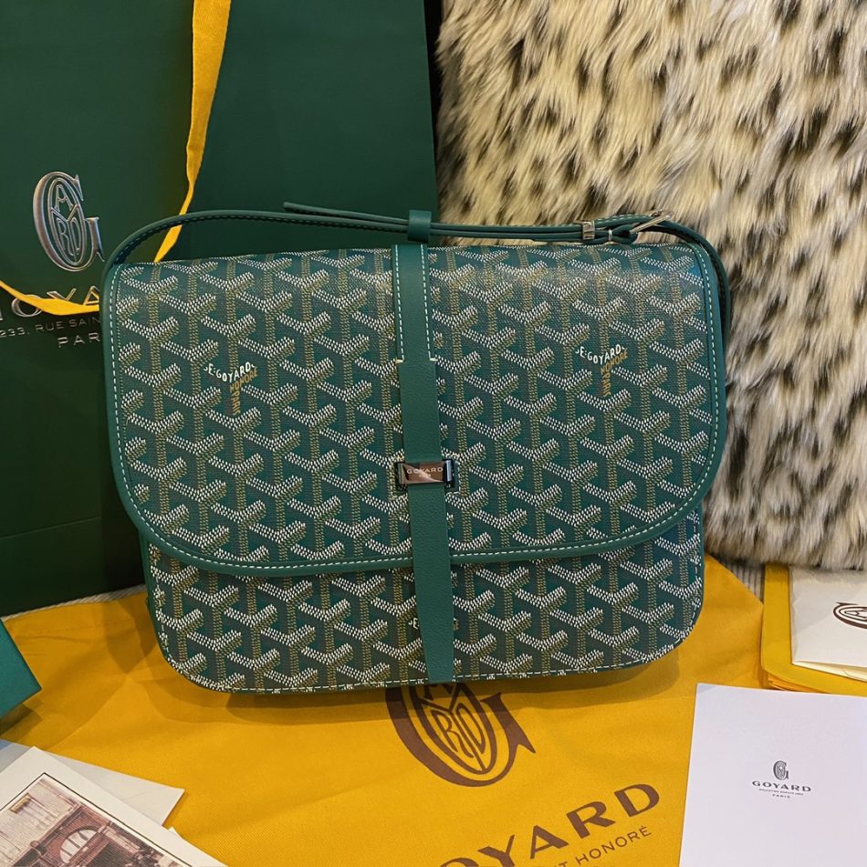 Goyard Belvedere PM Bag Green