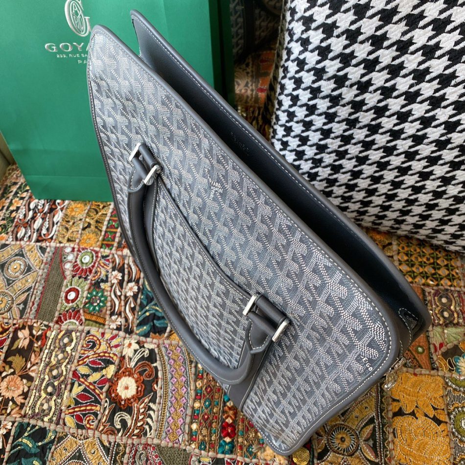Goyard Bourgogne Bag Grey