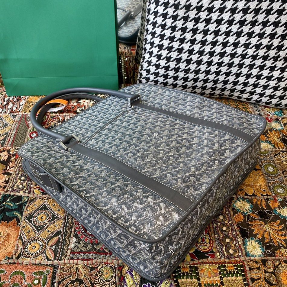 Goyard Bourgogne Bag Grey