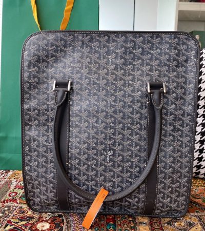 Goyard Bourgogne Bag Grey