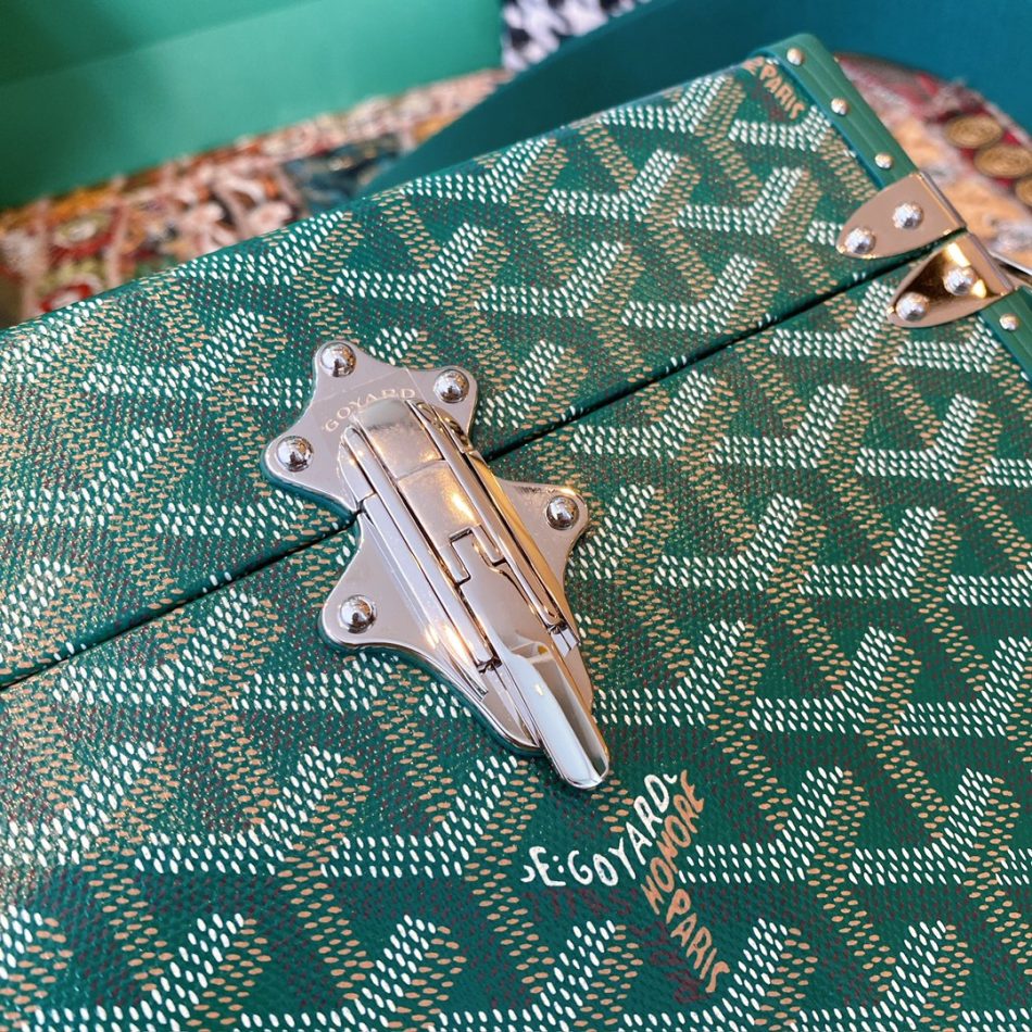 Knock Off Goyard Cassette Trunk Green