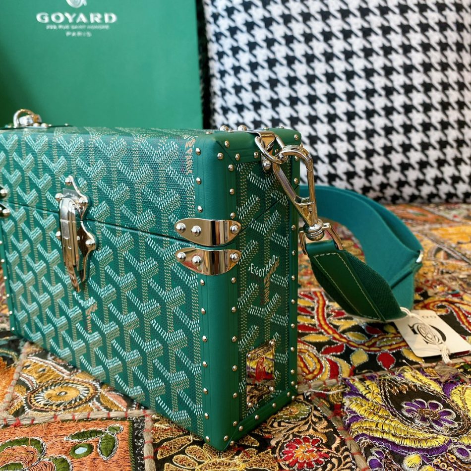 Knock Off Goyard Cassette Trunk Green