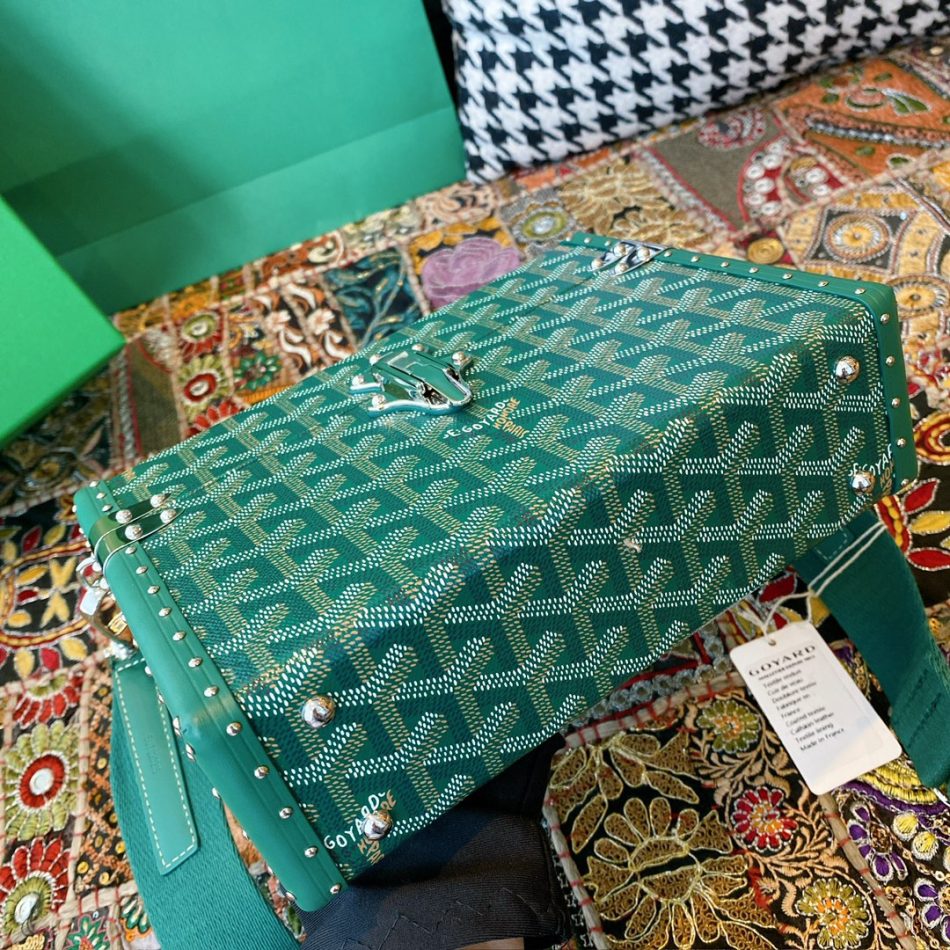 Knock Off Goyard Cassette Trunk Green