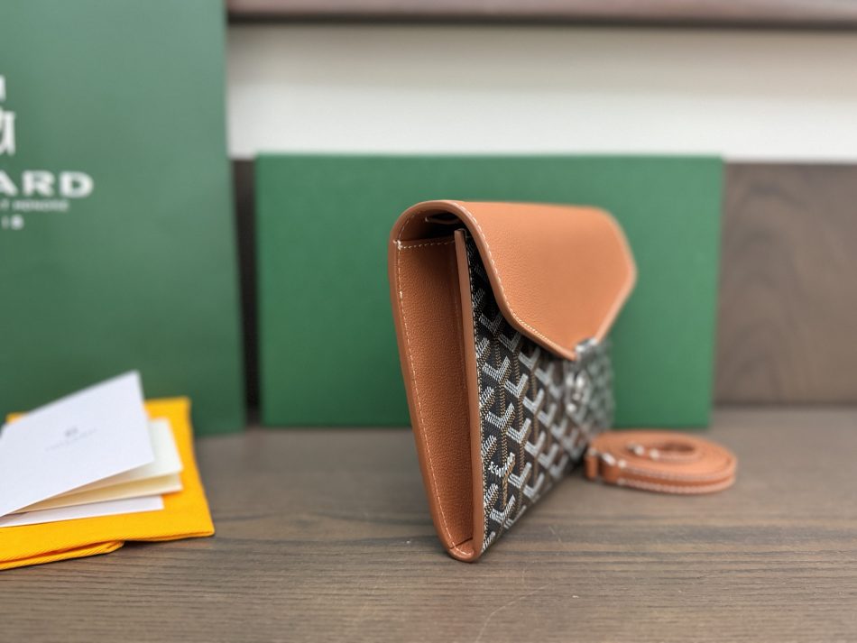 Goyard Chypre Wallet Pouch Brown