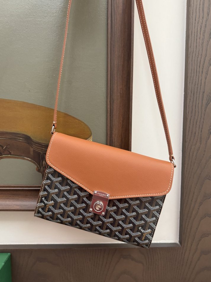 Goyard Chypre Wallet Pouch Brown