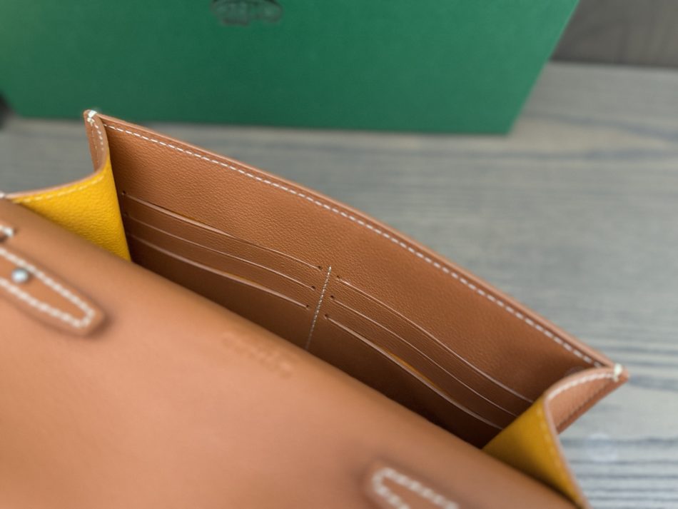 Goyard Chypre Wallet Pouch Brown