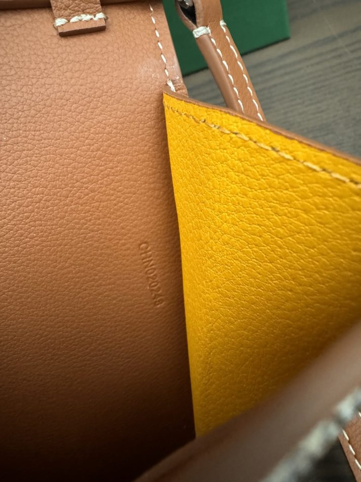 Goyard Chypre Wallet Pouch Brown