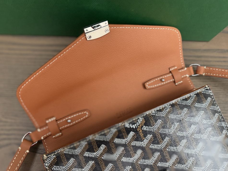 Goyard Chypre Wallet Pouch Brown