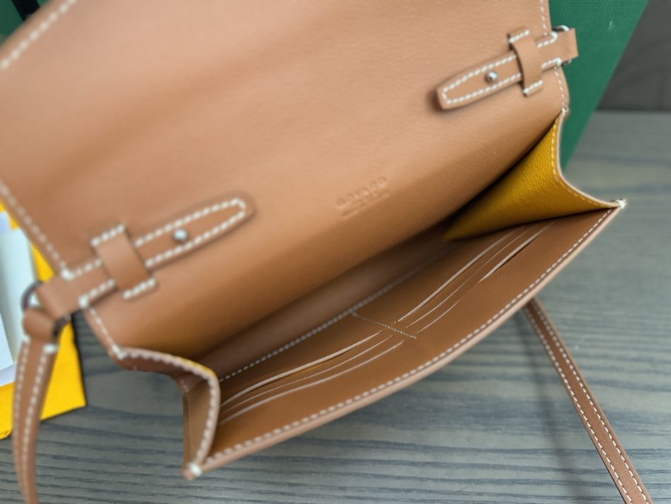 Goyard Chypre Wallet Pouch Brown