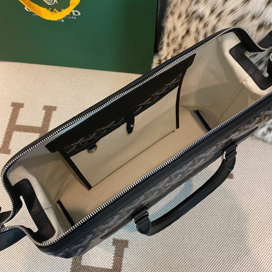 Replica Goyard Cisalpin Document Case Black