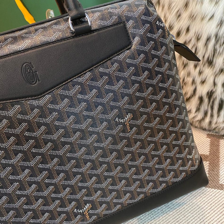 Replica Goyard Cisalpin Document Case Black
