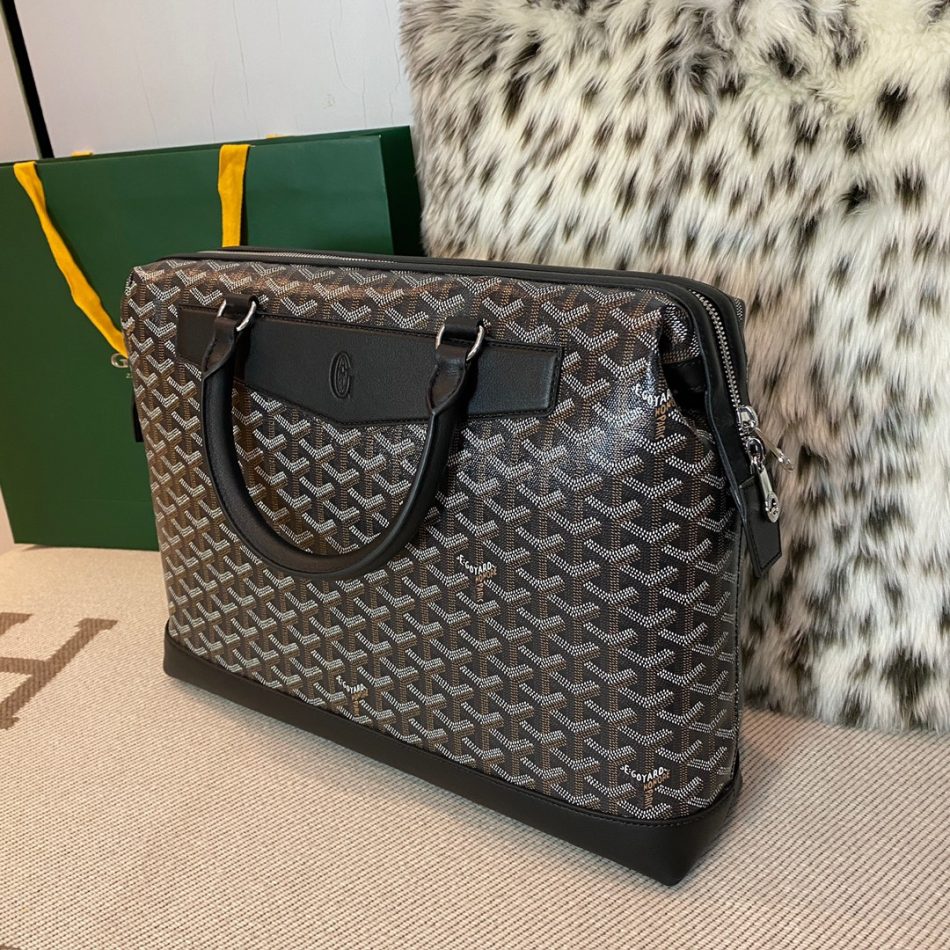 Replica Goyard Cisalpin Document Case Black