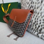 Dupe Goyard Coursier Messenger Bag Brown