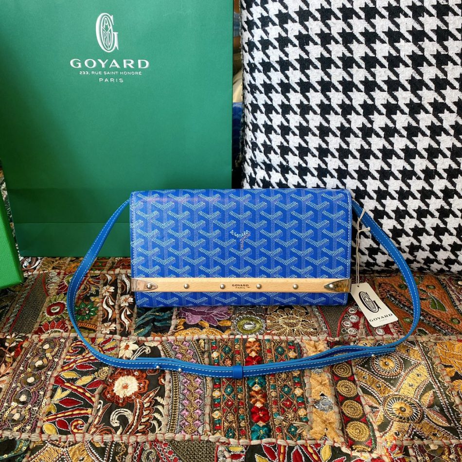 Goyard Monte-Carlo Mini Case Sky Blue
