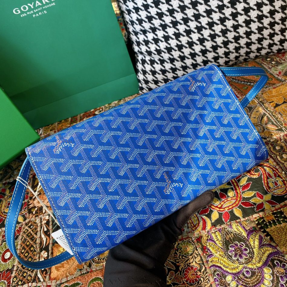 Goyard Monte-Carlo Mini Case Sky Blue