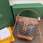 Goyard Petit Flot Mini Bucket Brown