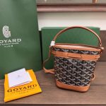 Goyard Petit Flot Mini Bucket Brown