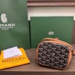 Goyard Petit Flot Mini Bucket Brown
