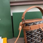 Goyard Petit Flot Mini Bucket Brown