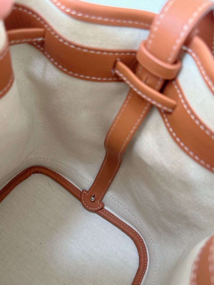 Goyard Petit Flot Bucket PM Brown