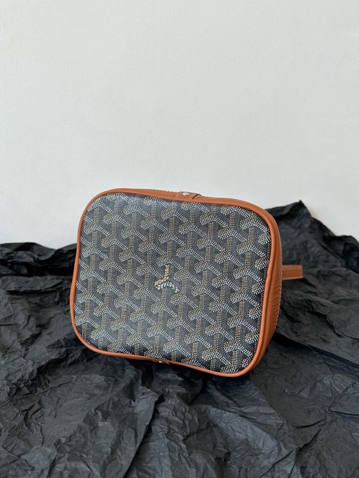 Goyard Petit Flot Bucket PM Brown