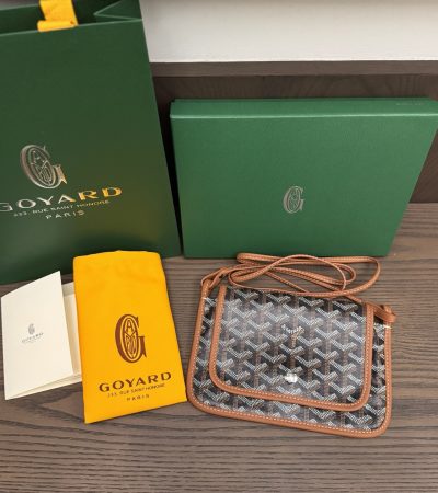 Goyard Plumet Pouch-Wallet Brown