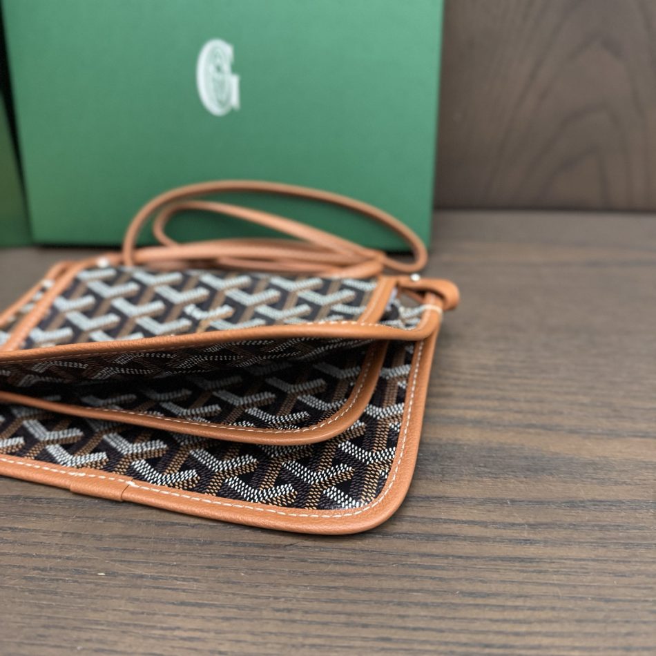 Goyard Plumet Pouch-Wallet Brown