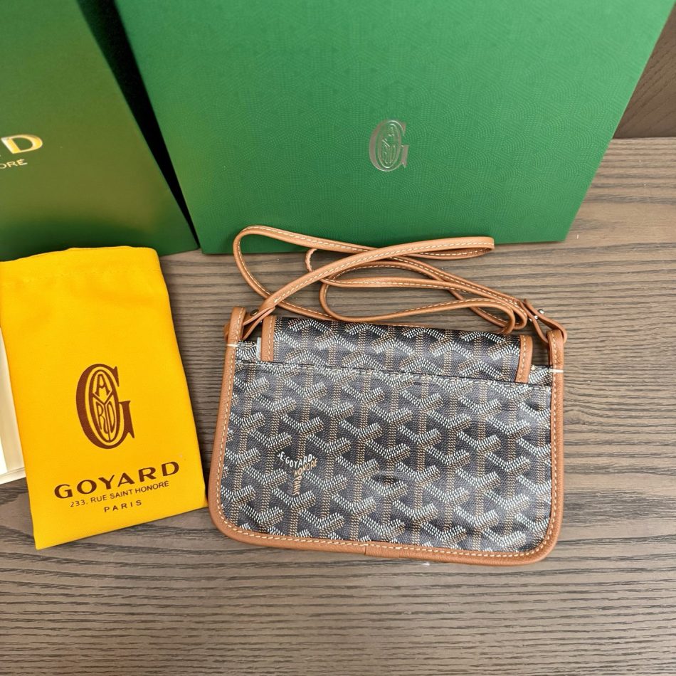 Goyard Plumet Pouch-Wallet Brown