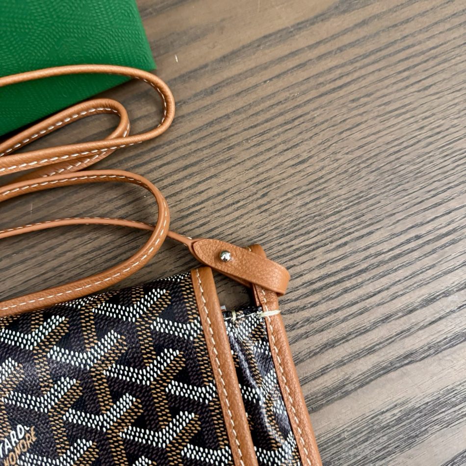 Goyard Plumet Pouch-Wallet Brown