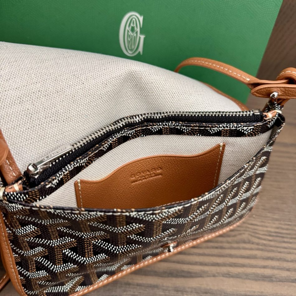 Goyard Plumet Pouch-Wallet Brown