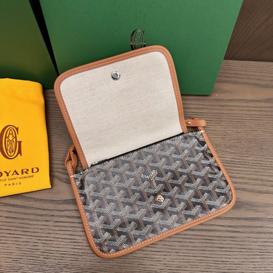 Goyard Plumet Pouch-Wallet Brown