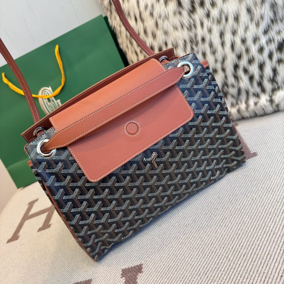 Goyard Rouette Souple Bag Brown