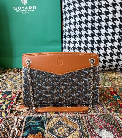 Goyard Rouette Structuré PM Bag Brown