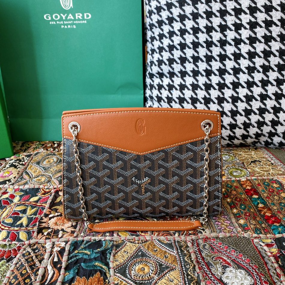 Goyard Rouette Structuré PM Bag Brown