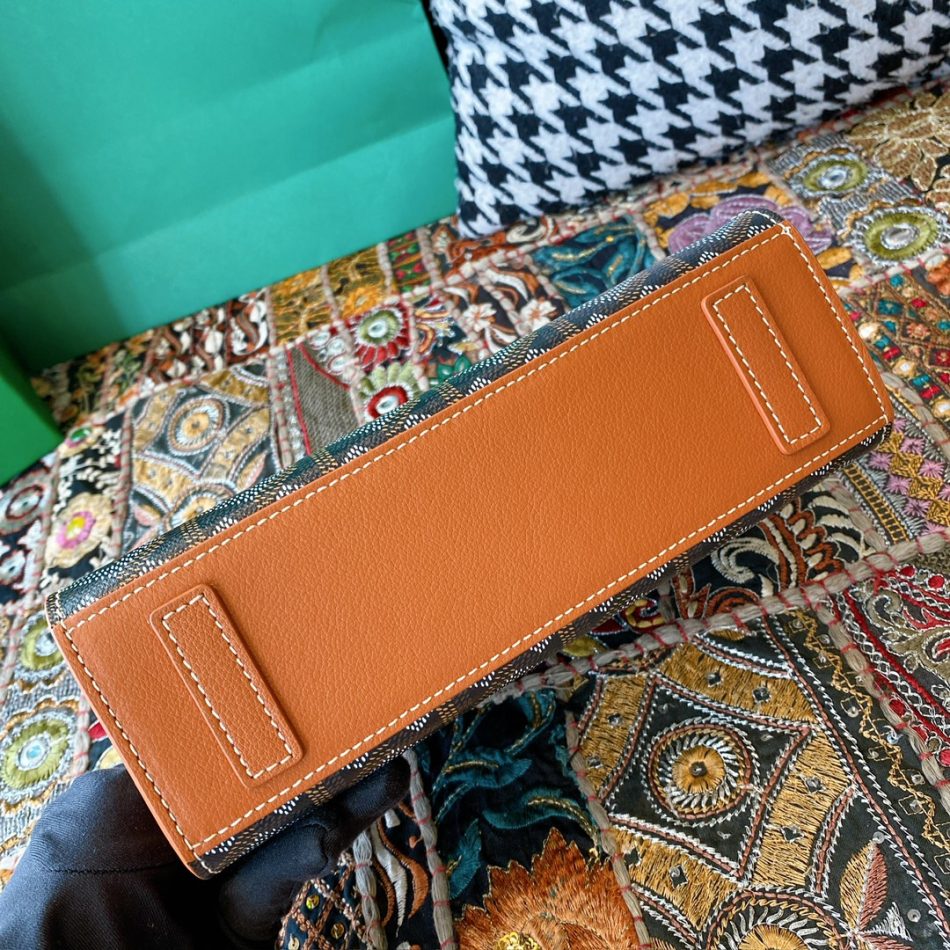 Goyard Rouette Structuré PM Bag Brown