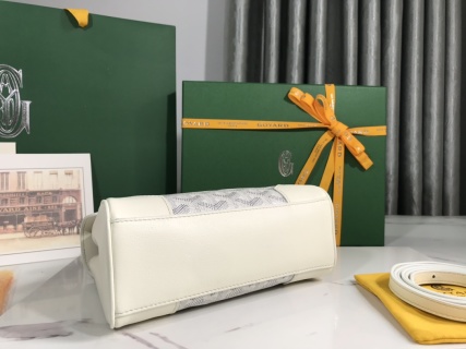 Goyard Saigon Souple Mini Bag White