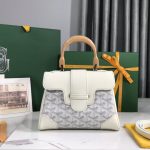 Goyard Saigon Souple Mini Bag White