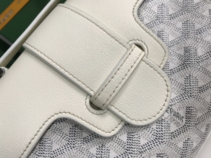 Goyard Saigon Souple Mini Bag White