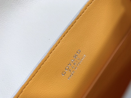 Goyard Saigon Souple Mini Bag White