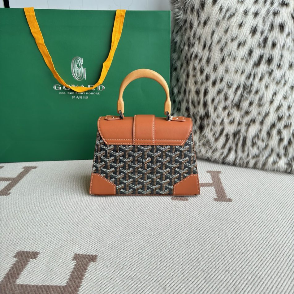 Goyard Saigon Structuré PM Bag Brown