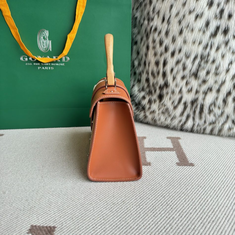 Goyard Saigon Structuré PM Bag Brown