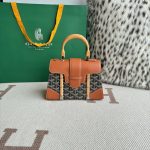 Goyard Saigon Structuré PM Bag Brown