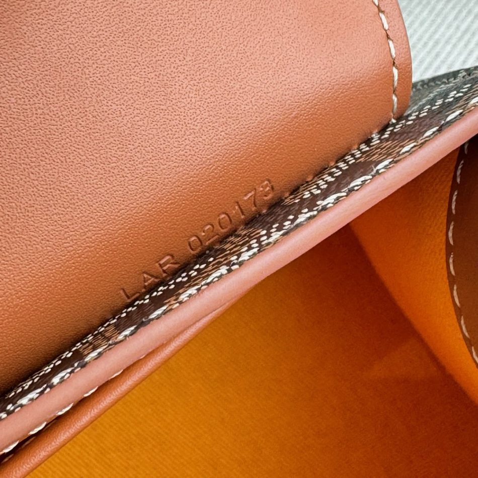 Goyard Saigon Structuré PM Bag Brown