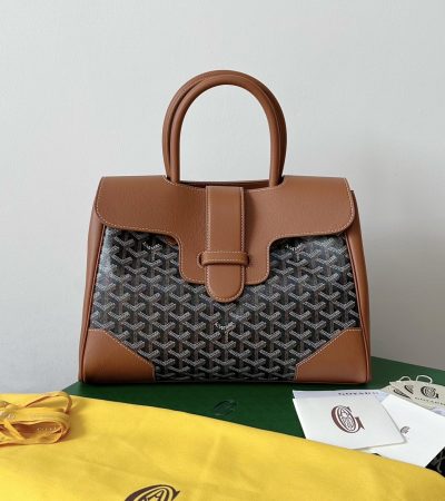 Goyard Saigon Tote Brown