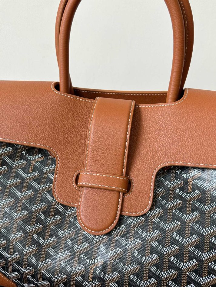 Goyard Saigon Tote Brown